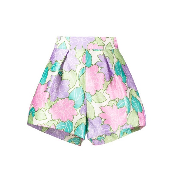 ALÉMAIS floral shorts